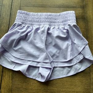 light purple calia shorts size small